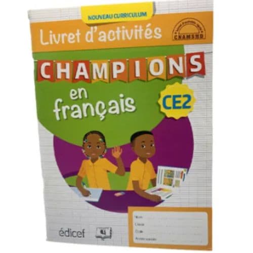 Livre Scolaire Livret d'activité de français CE2